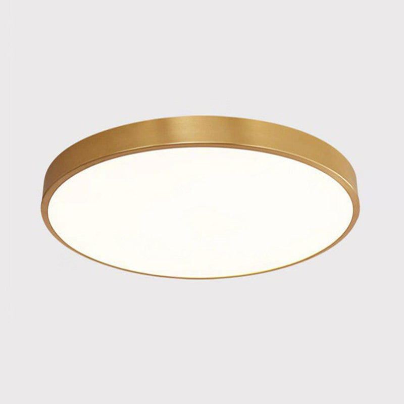 Elegant LED Ceiling Light - Ultra-Thin Round Nordic Style for Bedroom