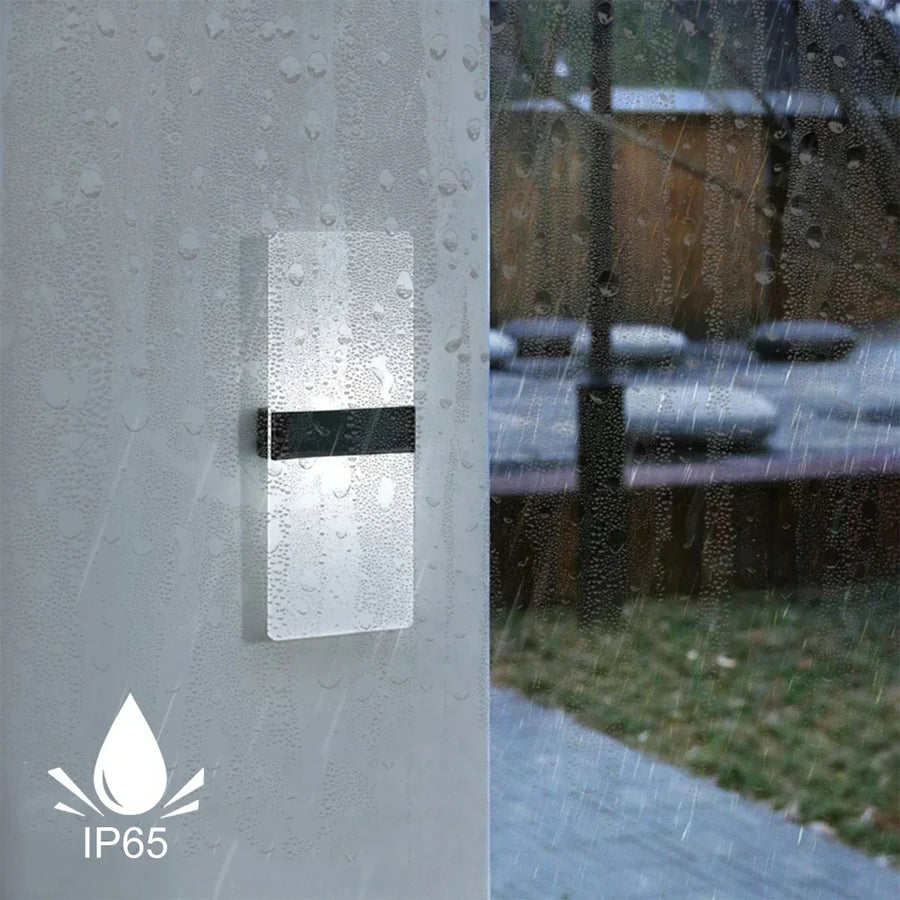 LuminaraSolar - Solar-Powered LED Outdoor Wall Lamp