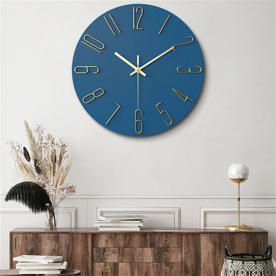 Modern Plastic Wall Clock