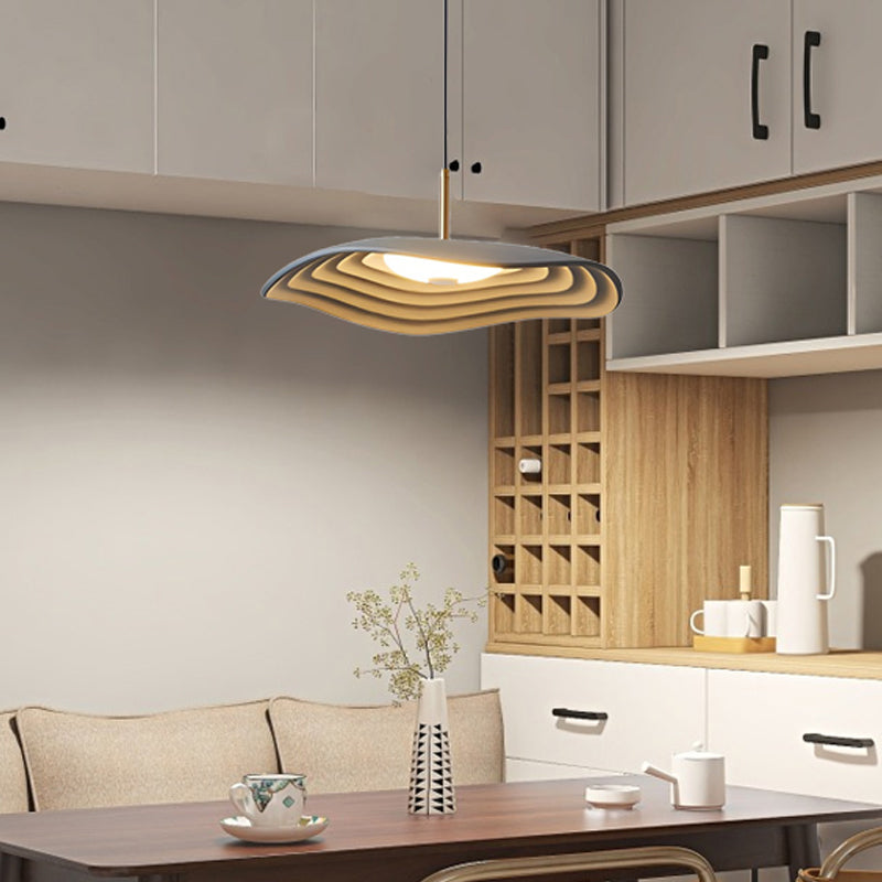 GlowSphere - Mid-Century LED Pendant Light for Dining and Kitchen