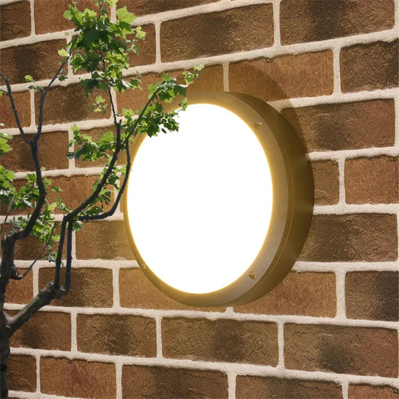 RadiantGlow - LED Outdoor Wall Lamp