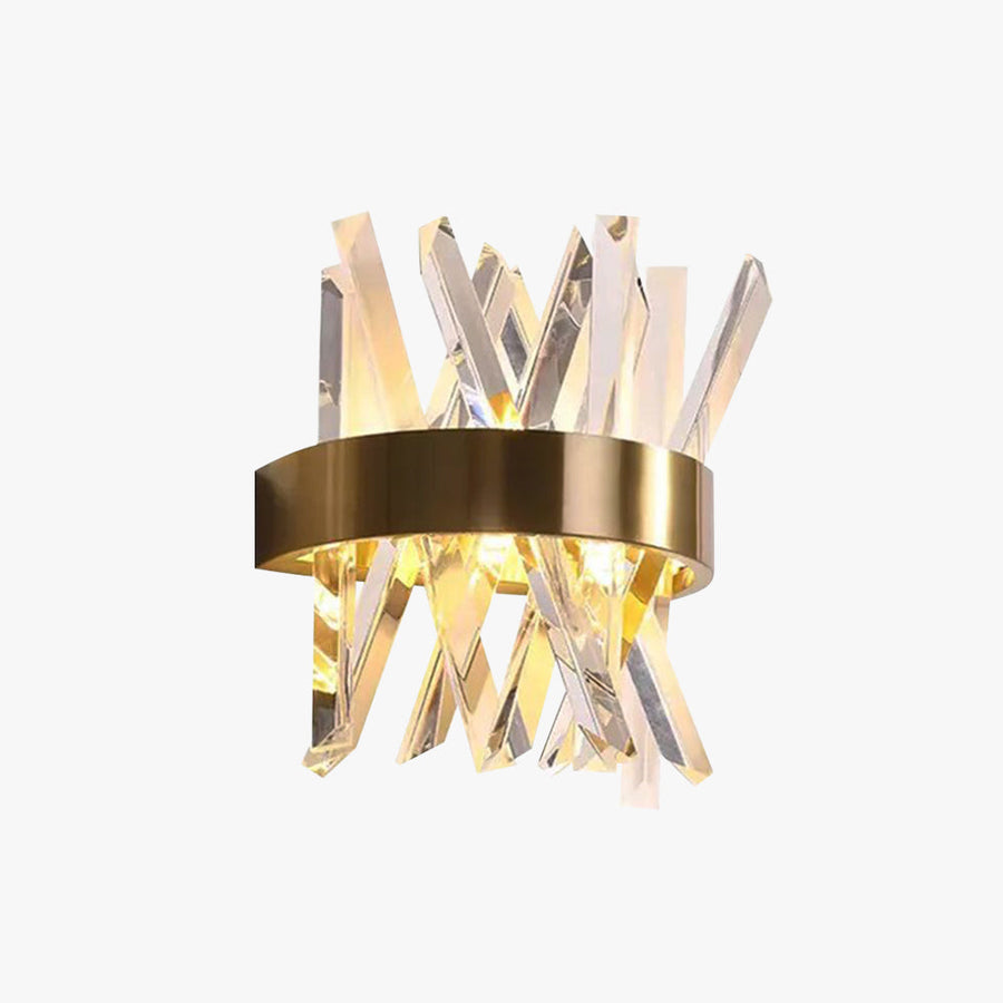 Marilyn Modern LED Wall Light Indoor Gold Bedroom Living Room Metal Crystal