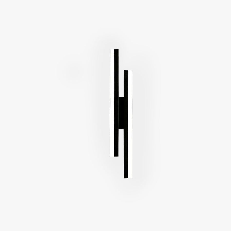 Alana Modern LED Wall Light – Black/Gold, Living Room/Bedroom, Acrylic & Metal