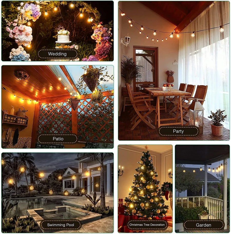 StarlightStrings - Outdoor String Lights