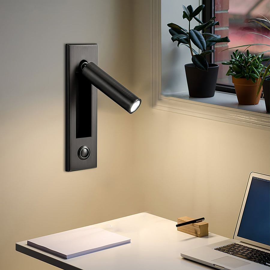 GlowNest - Built-In Bedside Table Wall Lamp