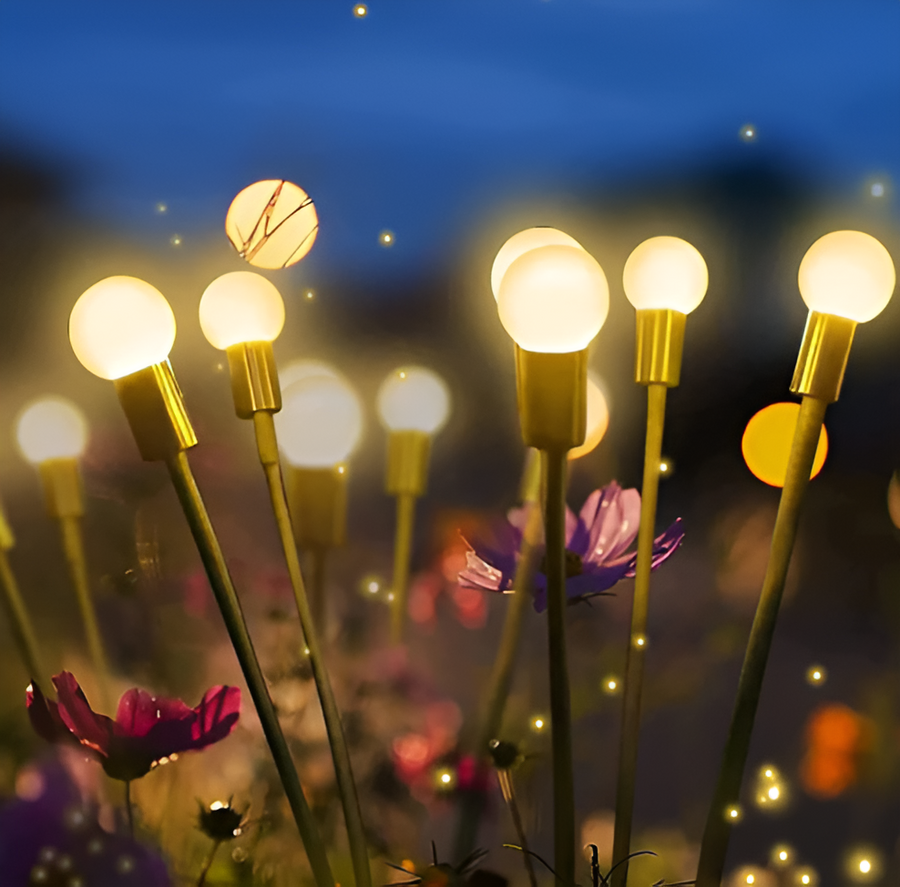 Solar Sparkle - Magical Outdoor Lighting with Firefly Effect