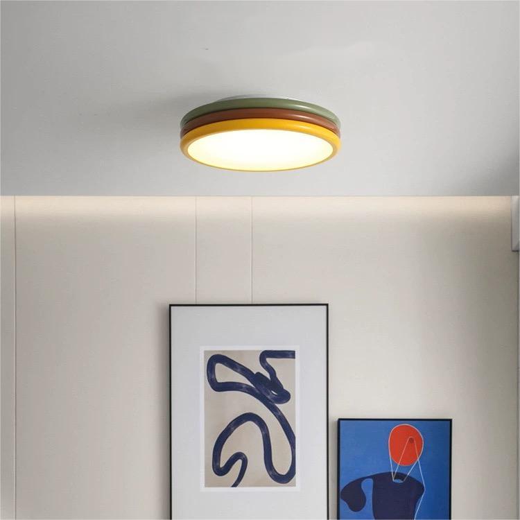 Modern Colorful Dome Ceiling Light