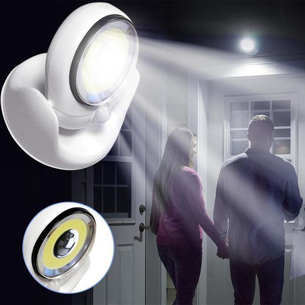 Solar LED Security Light with Motion Sensor – 450 lm, 360 Adjustable