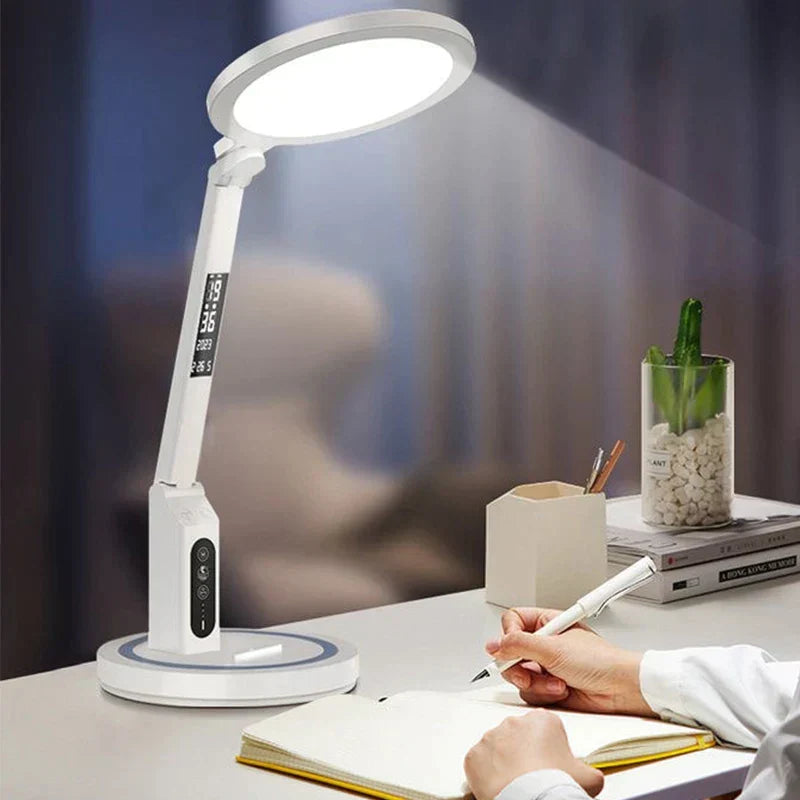 LumiTime - Multifunctional LED Desk Lamp with Clock