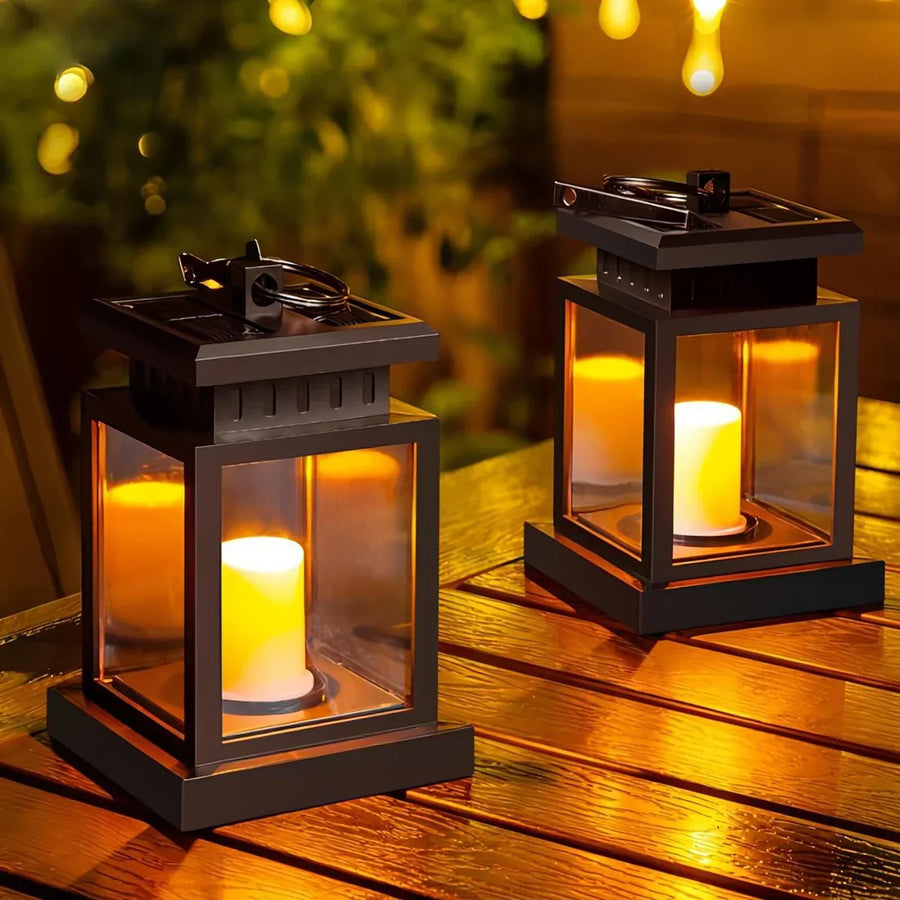 LumiLeaf - Atmospheric Garden Lantern