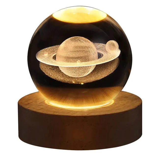 GalaxyGlow – Solar System Table Lamp, LED Lighting with Planet Design