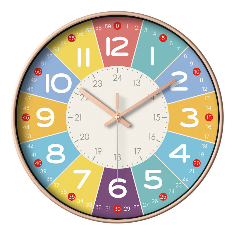 SilentClock – Wall Clock for Children's Room