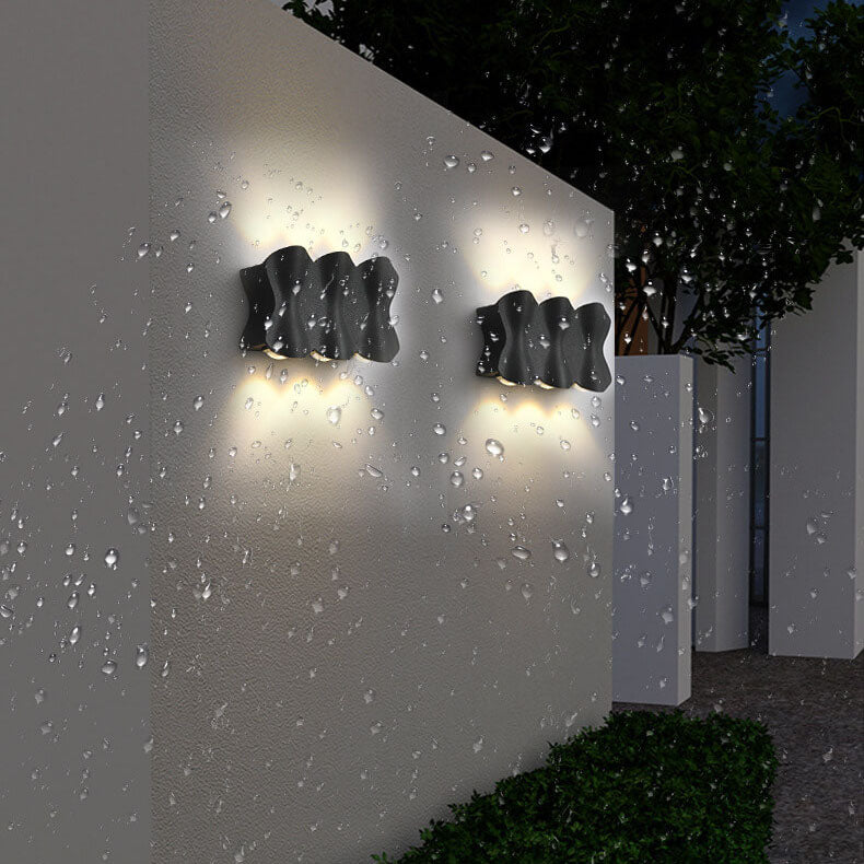 Modern Minimalist Waterproof Aluminum LED Wall Light