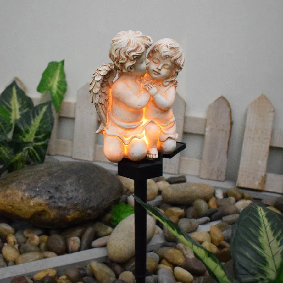 Luminaar - Celestial Resin Angel Solar Lamp