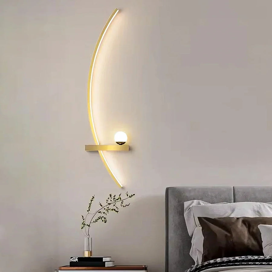 StripeGlow - Modern LED Wall Lamps for Stylish Interiors