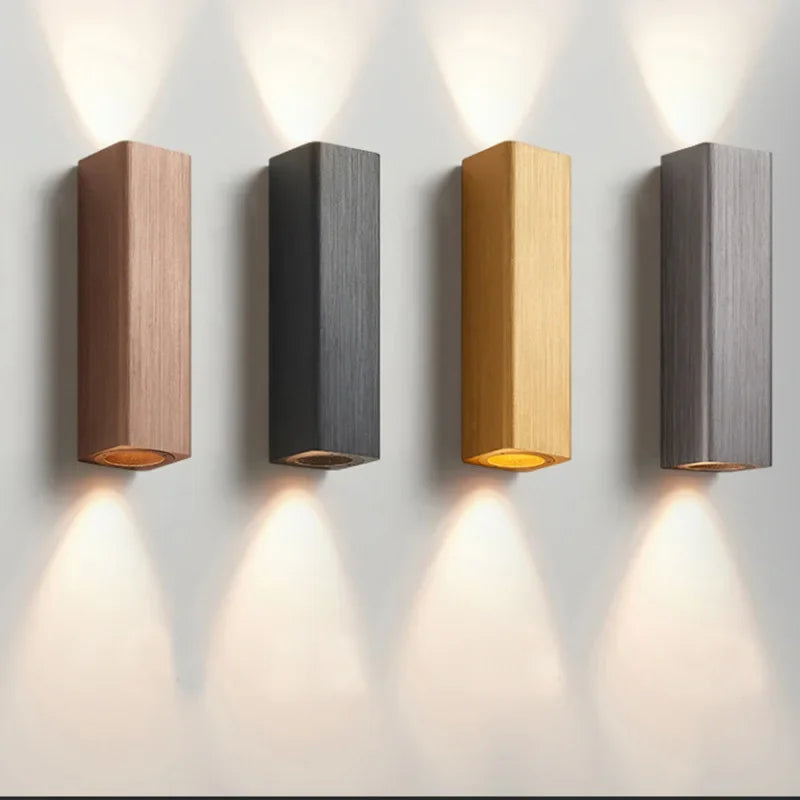 GlowLuxe - Modern LED Wall Lamp for Bedroom and Hallway