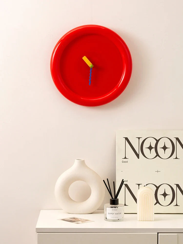 EpeiusHome – Memphis Wall Clock for Stylish Interiors