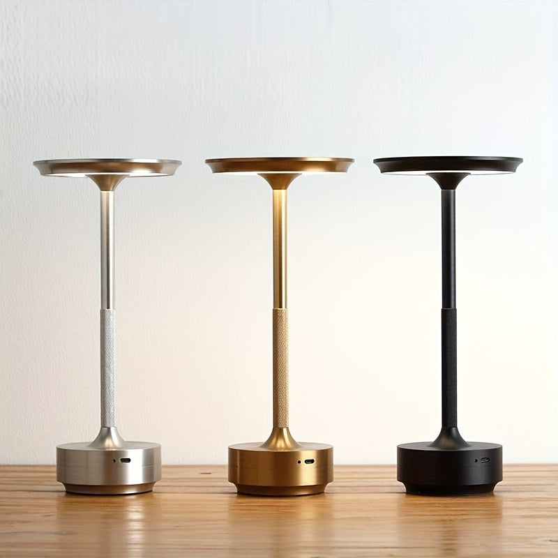 LumiTaf - LED Bedroom Table Lamp with USB and Touch Control