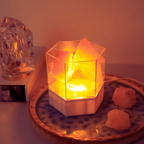 Salt Lamp - Himalayan Night Light with USB Connection