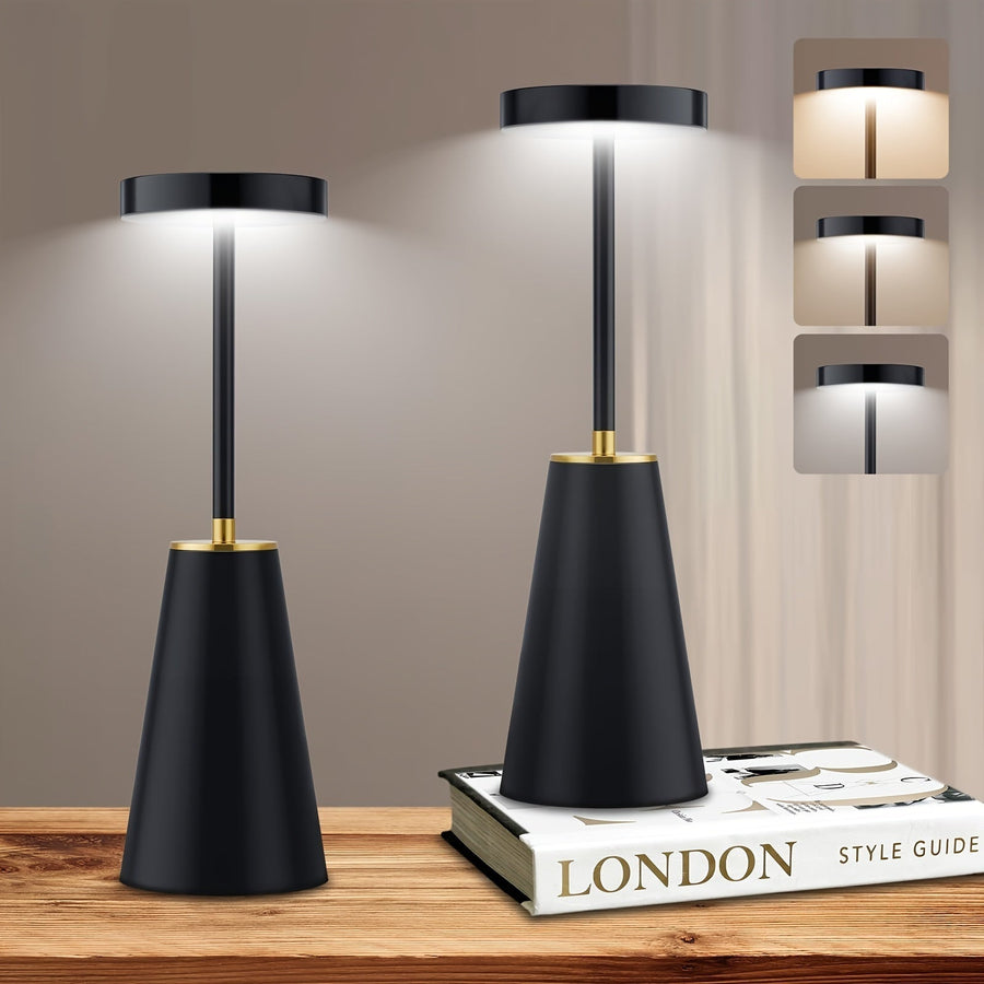LumiTouch – Modern LED Table Lamp with Dimmable Touch Function, Wireless & Energy-Efficient