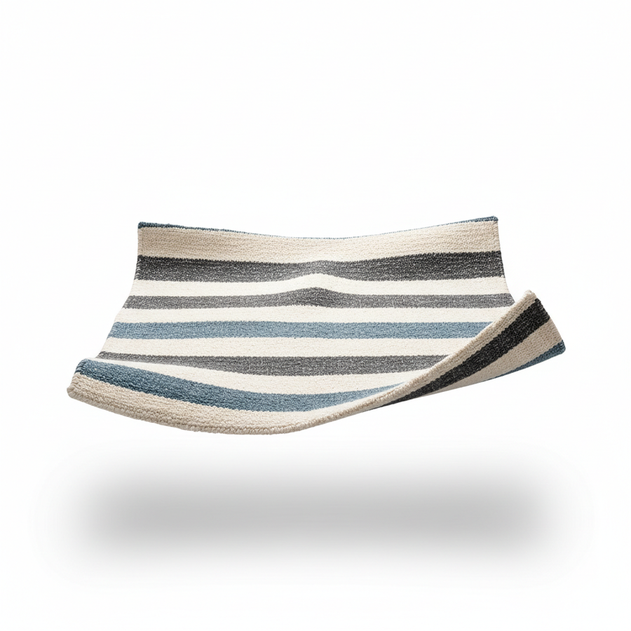 Striped Cotton Rug