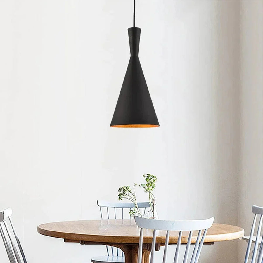Industrial LED Pendant Light Black