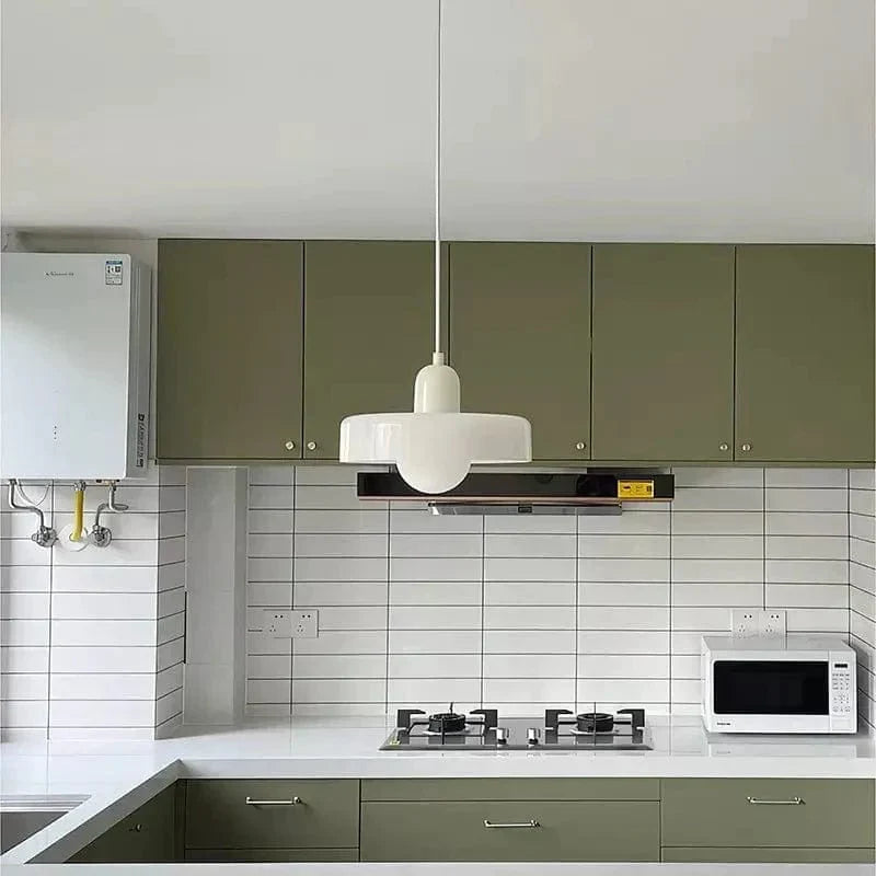 Elegant Vintage Glass Pendant Light