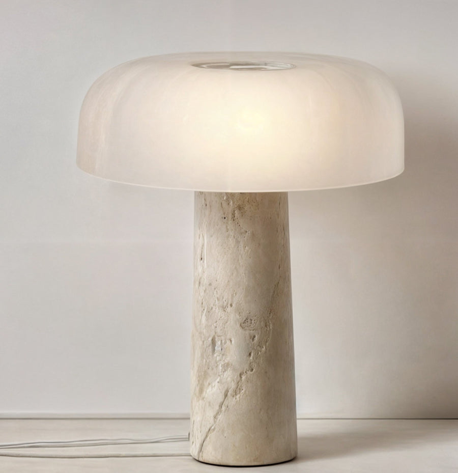 Helena Modern Table Lamp - Sleek Black and White Style