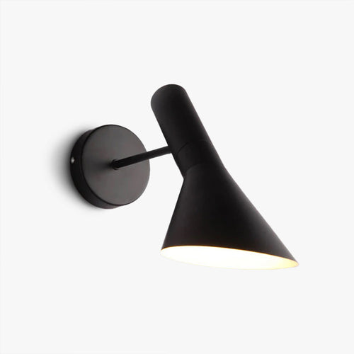 Brady Modern LED Indoor Wall Light - Rotating, Dining/Living Room, Black