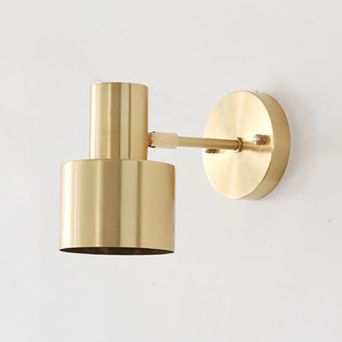 Modern Minimalist Gold Metal Wall Light