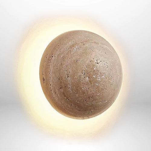 Anais Stonelamp - Spherical Wall Light