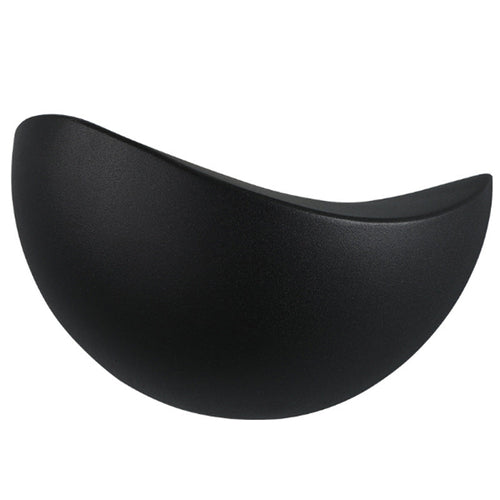Minimalist Semi-Circular LED Wall Light in Aluminium