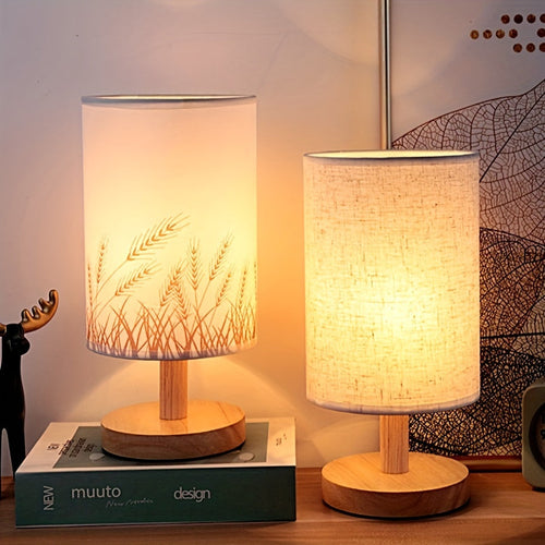 WoodLight - Adjustable LED Table Lamp with USB Power