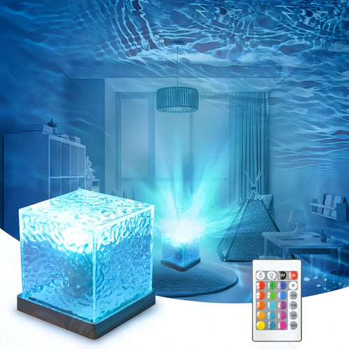 OceanWave - 16 Color LED Night Light with Wave Effect