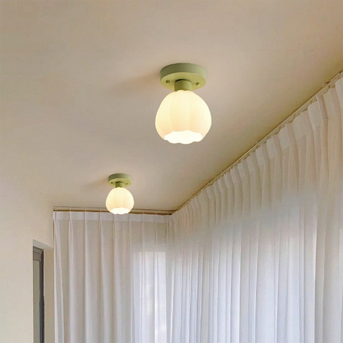 Romantic Pumpkin Ceiling Light for Hallway