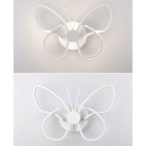 Modern Minimalist LED Wall Light in Butterfly Shape