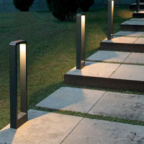 Outdoor Garden Lamp LED Standing Stainless Steel Waterproof Modern