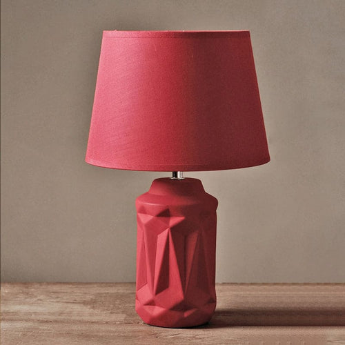 RadianceGlow - Ceramic Red Night Light