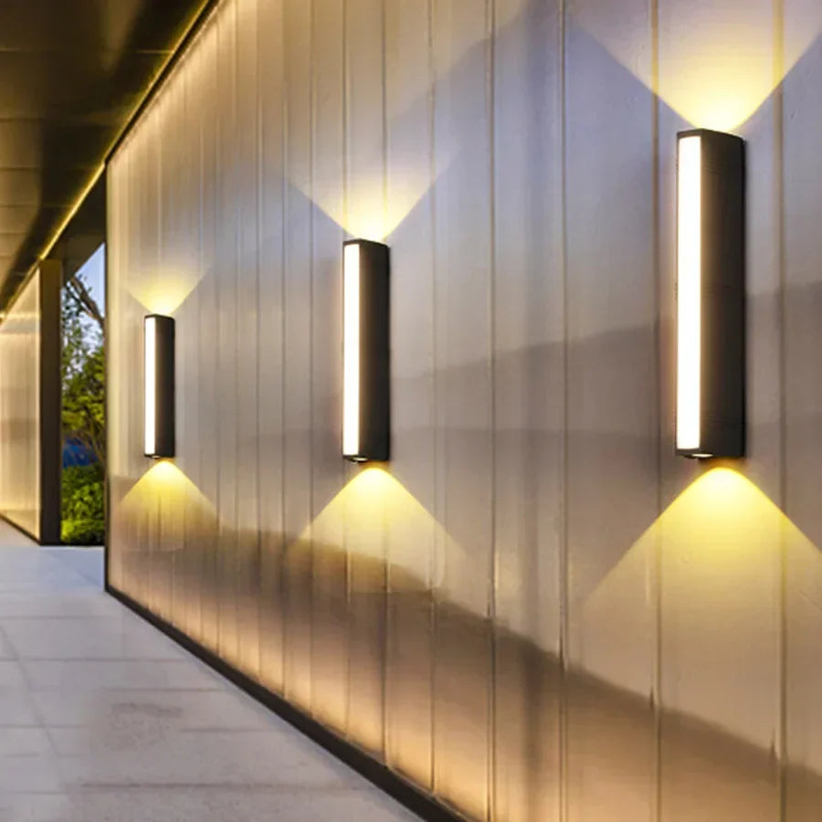 GlowGuard - LED Outdoor Wall Light