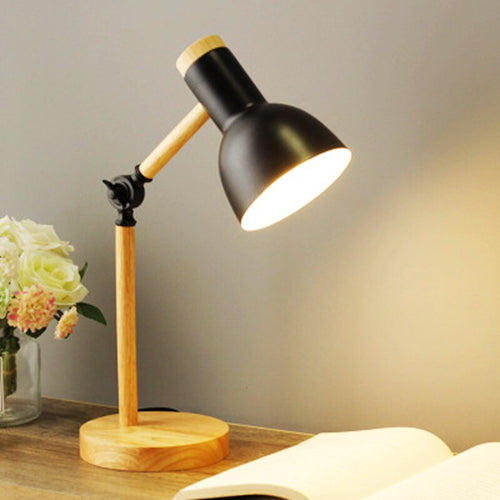 Wooden LED Work Table Lamp