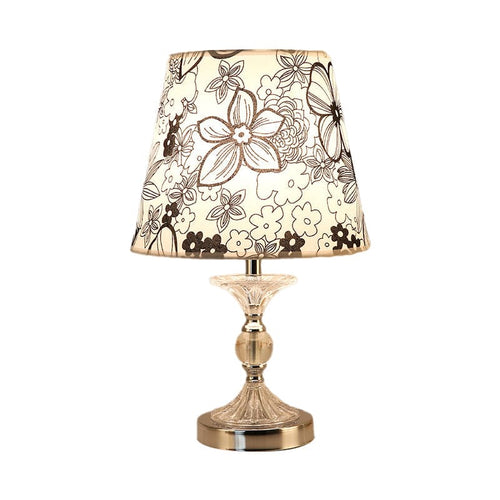 LuminArts - Floral Motif Table Lamp