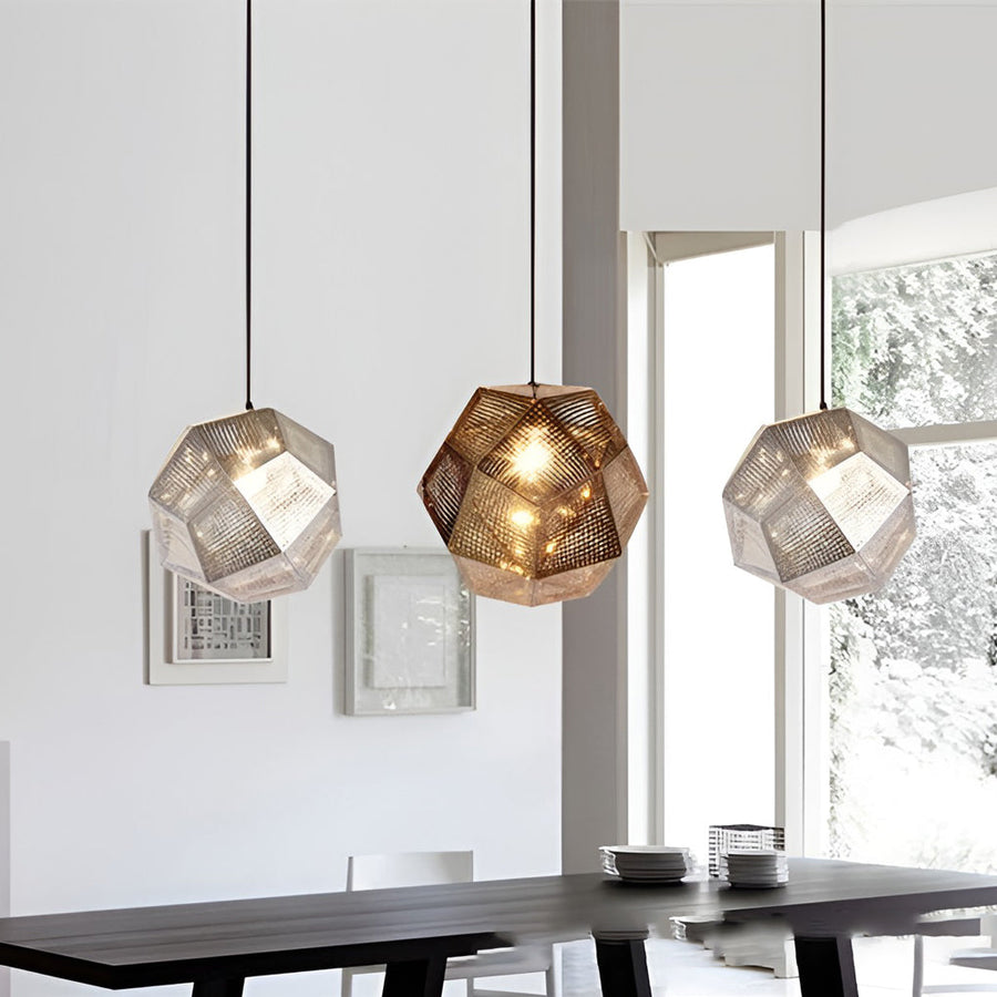 ModernSphere - Postmodern Geometric Round Pendant Chandelier
