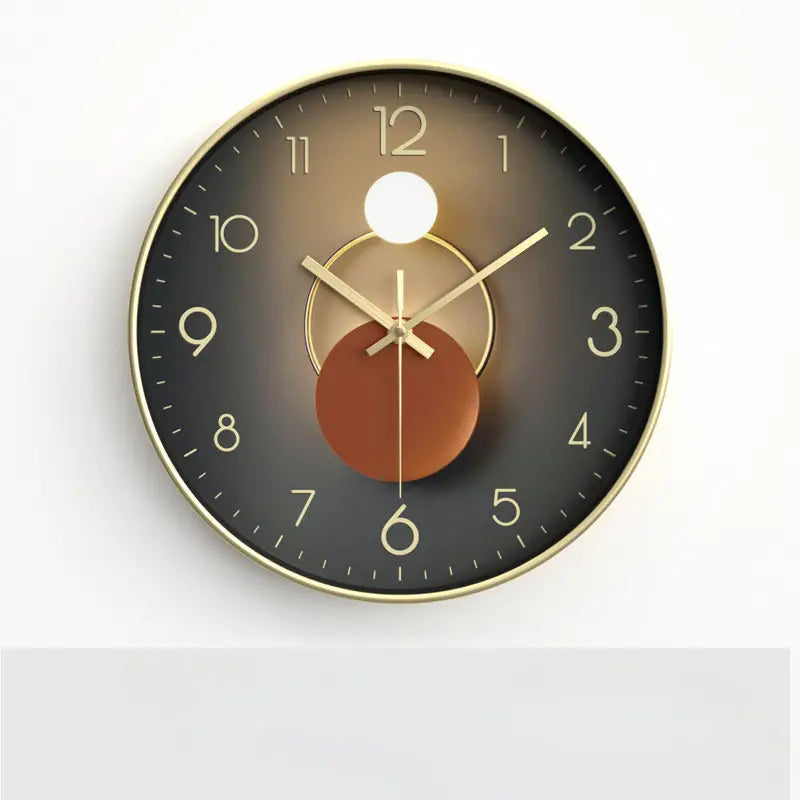 CreativeCharm – Stylish Wall Clock for Living Room & Bedroom