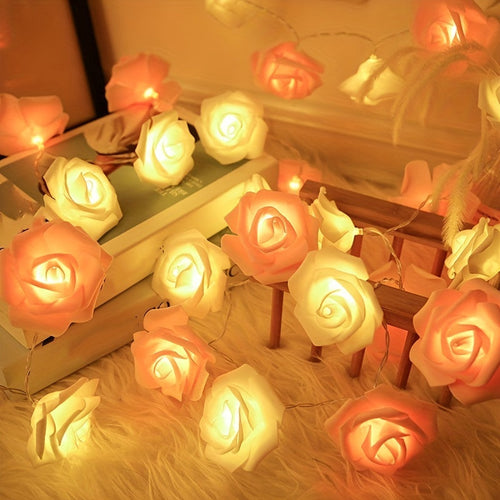 BloomLights - LED Rose Flower String Lighting