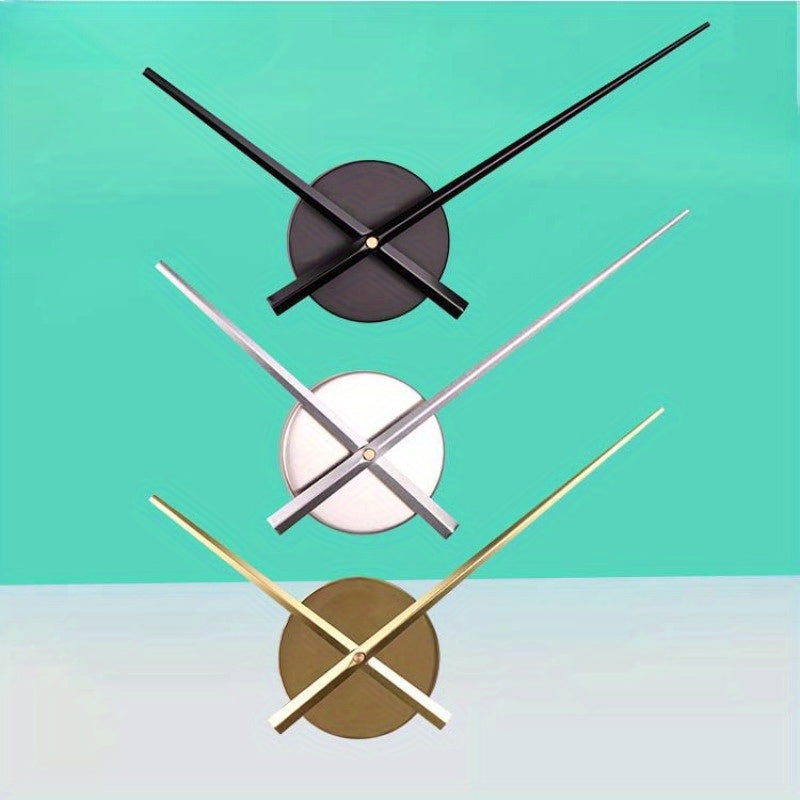 DIY Wall Clock with Metal Dial – Silent Movement for Home Décor