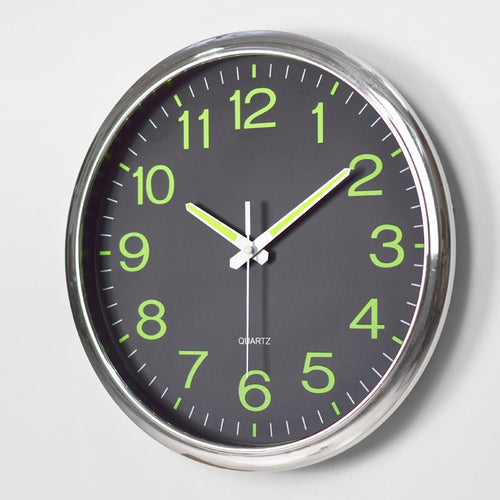 Silent Time – Illuminated Classroom Clock 30 cm