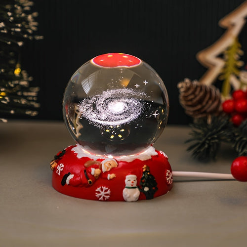CrystalLight - USB-Powered Crystal Table Lamp