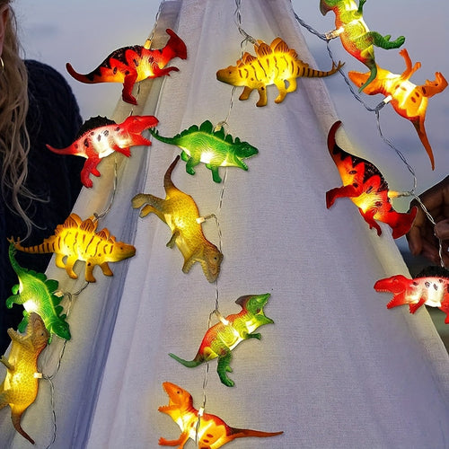 DinoGlow - LED Dinosaur String Lighting for Decoration