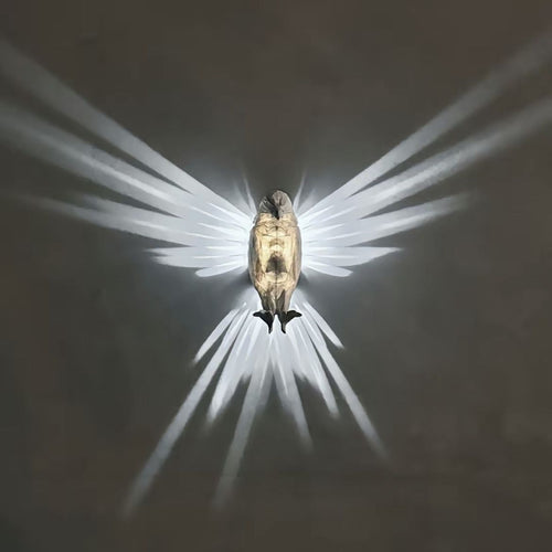 OwlGlow - Geometric Owl LED Wall Decoration for Seasonal Celebrations