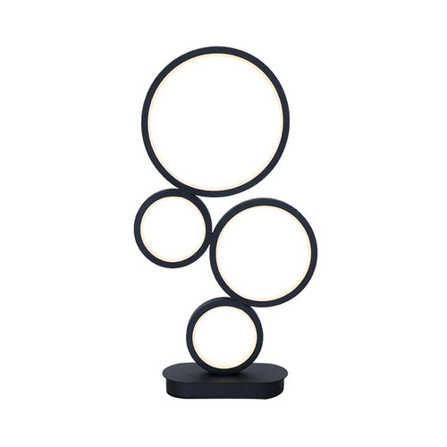 NinaLight - Stacked Table Lamp with Circular Base